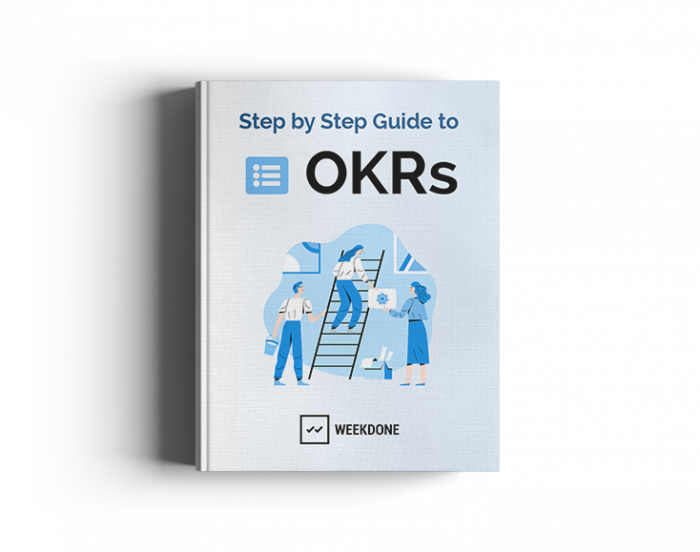 免费OKR电子书下载由Weekdone - OKR一步一步的指导