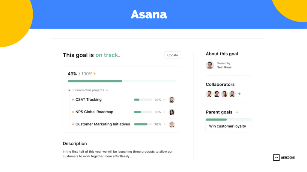 Asana工作管理和项目管理平台